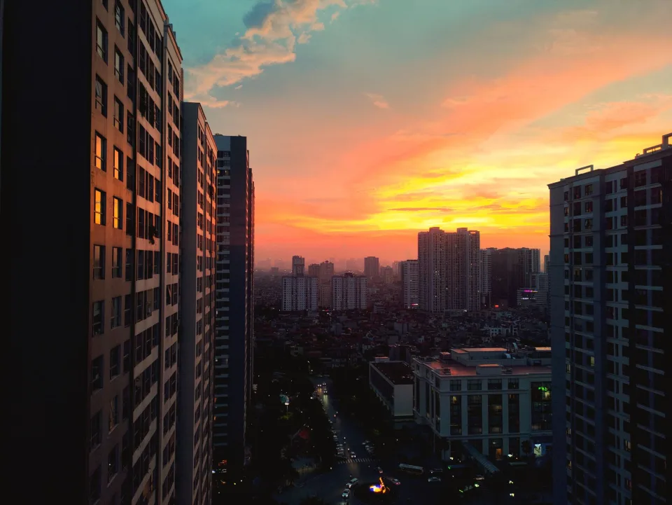 Phòng khách căn hộ đang bán